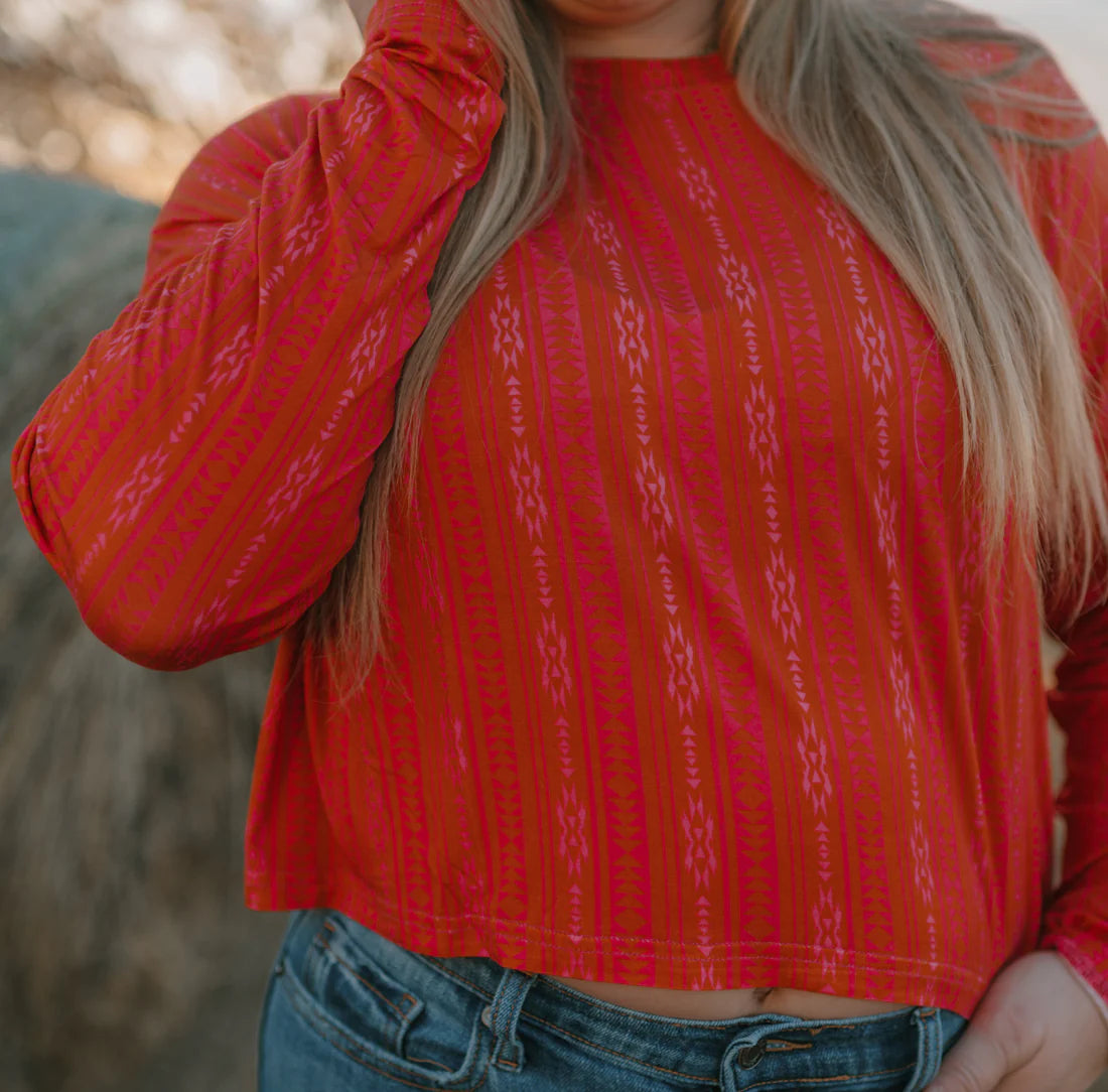 Pecos Pink Top