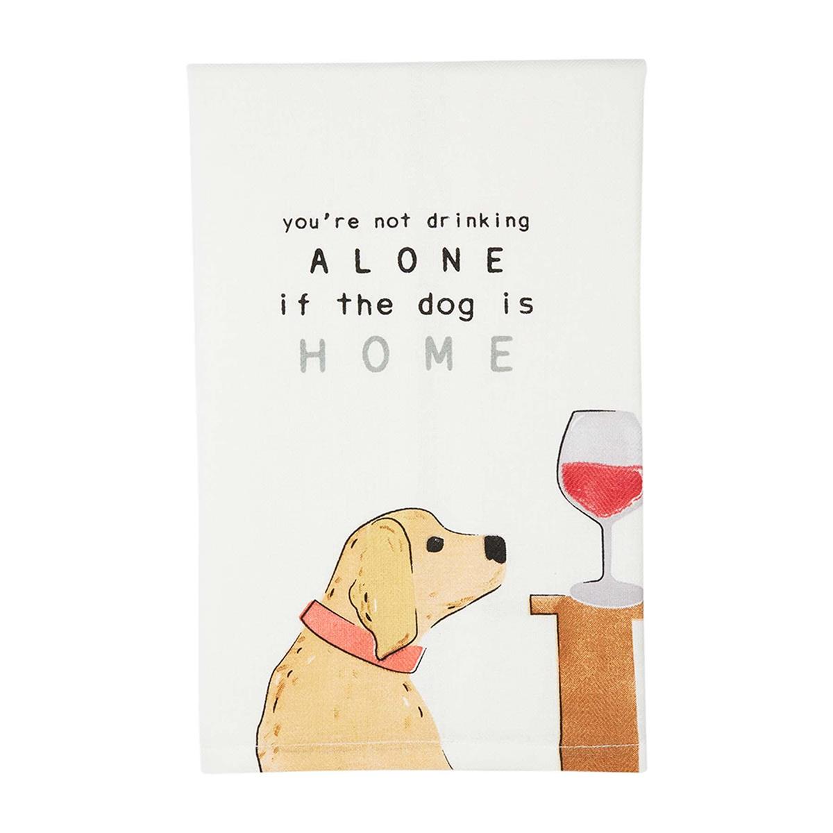Dog Sentiment Cup Towel