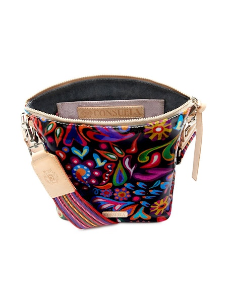 Consuela Sophie Black Swirly Wedge 6071