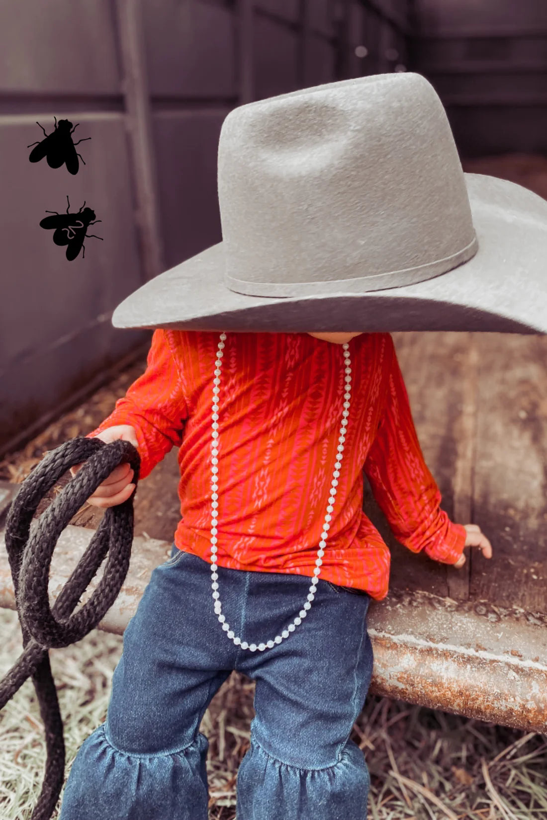 Pecos Pink Kids Top