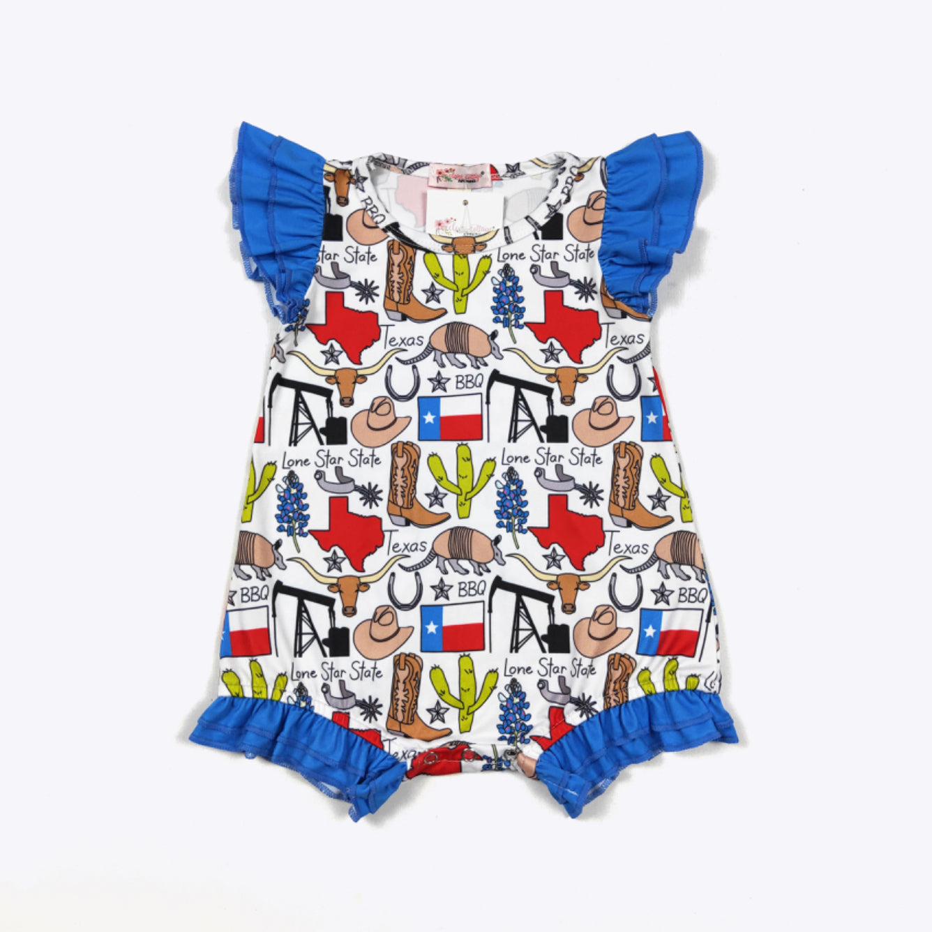 Texas Baby Summer Romper