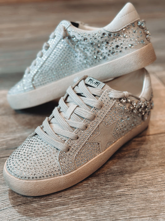 GOLDIE - Sparkle and Shine Embellished Sneakers