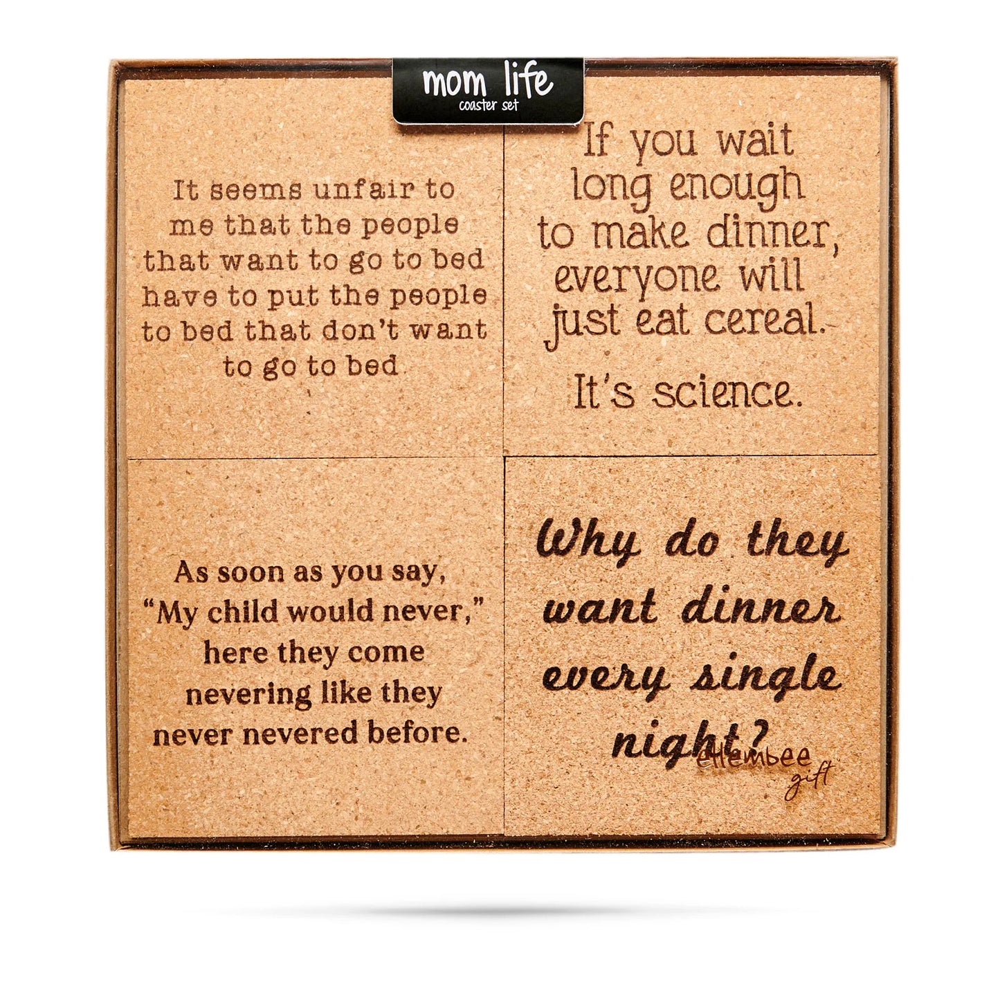 Cork Coaster Set