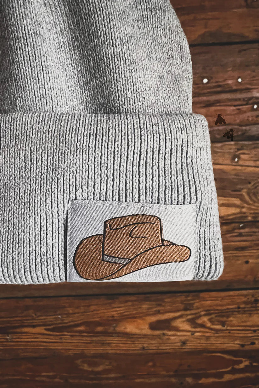 Silver Belly Beanie
