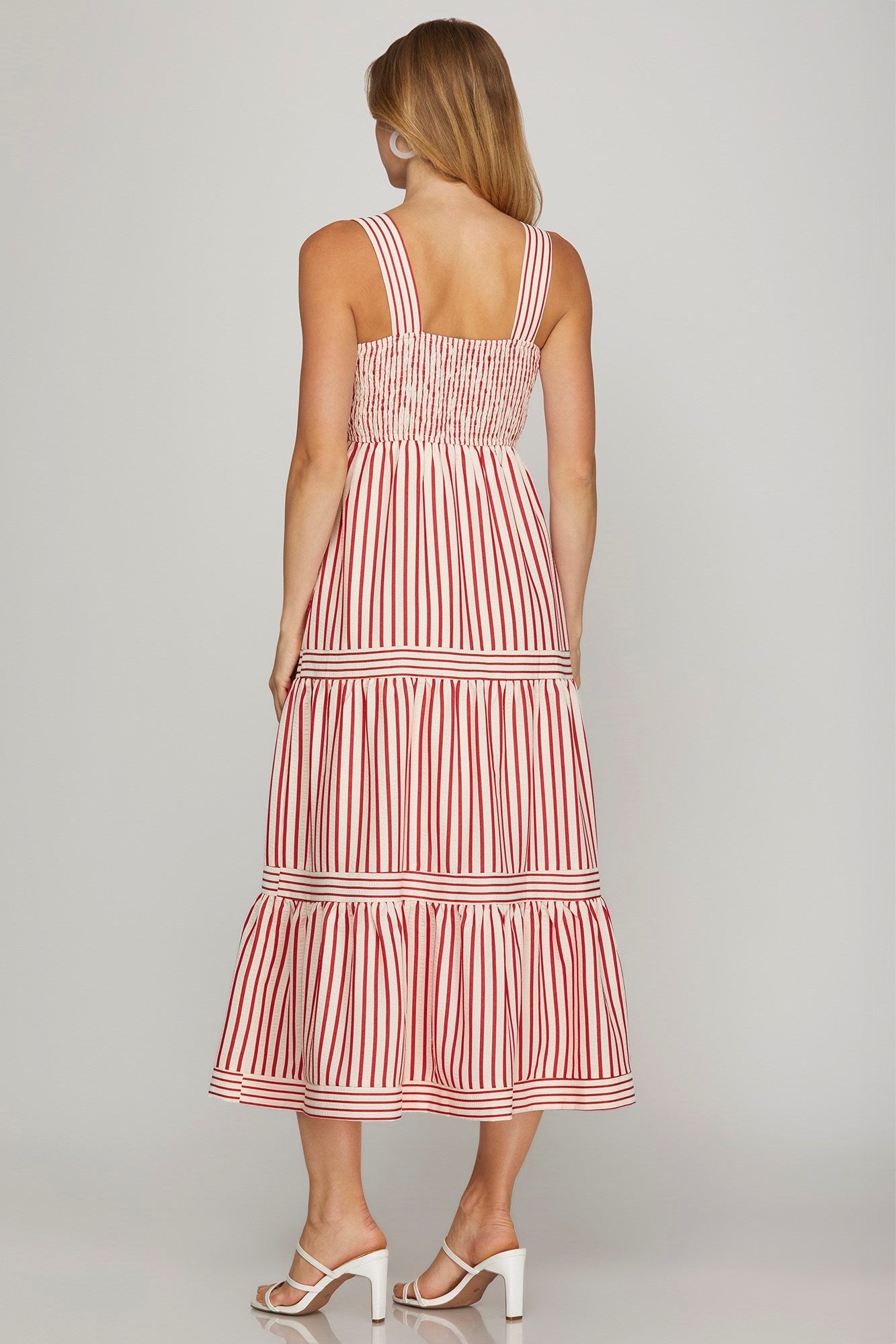 RED STRIPE MAXI