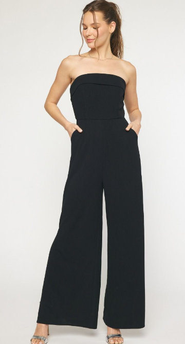 Classic Strapless Jumpsuit (Medium)
