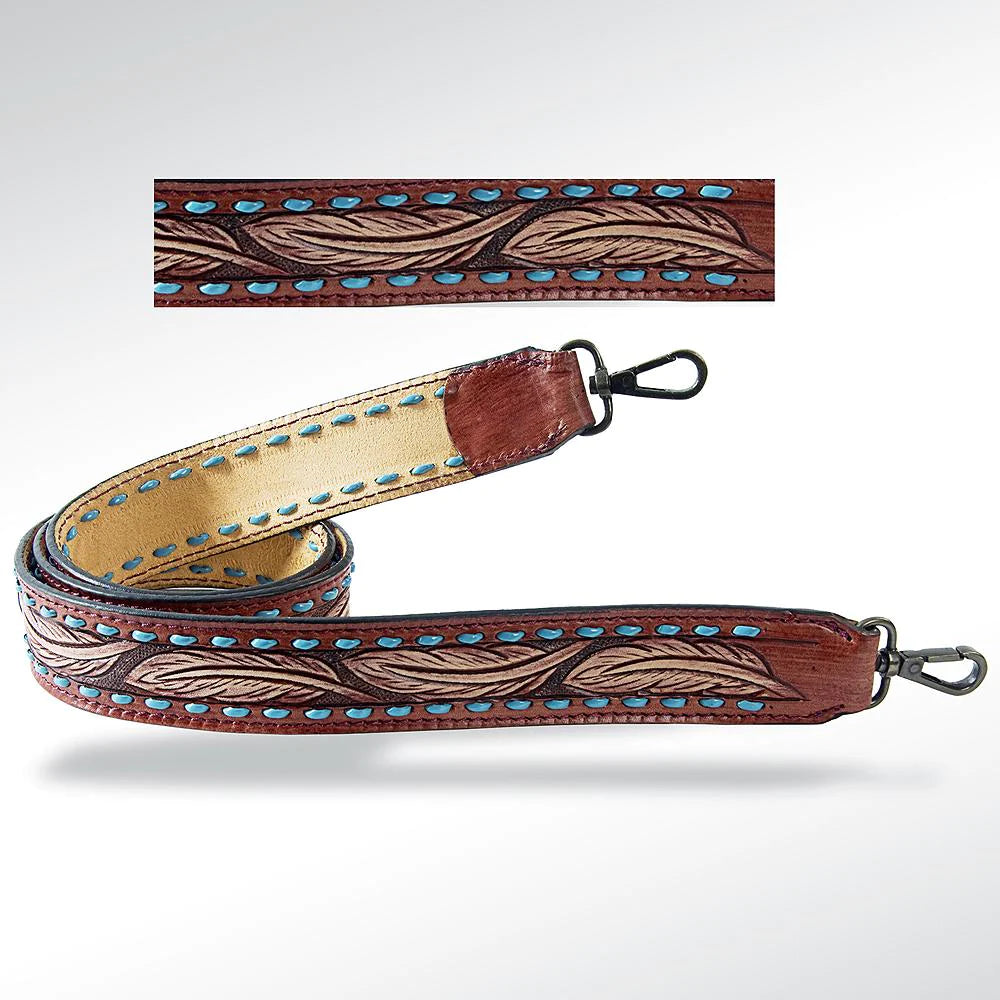 Tooled Leather Straps