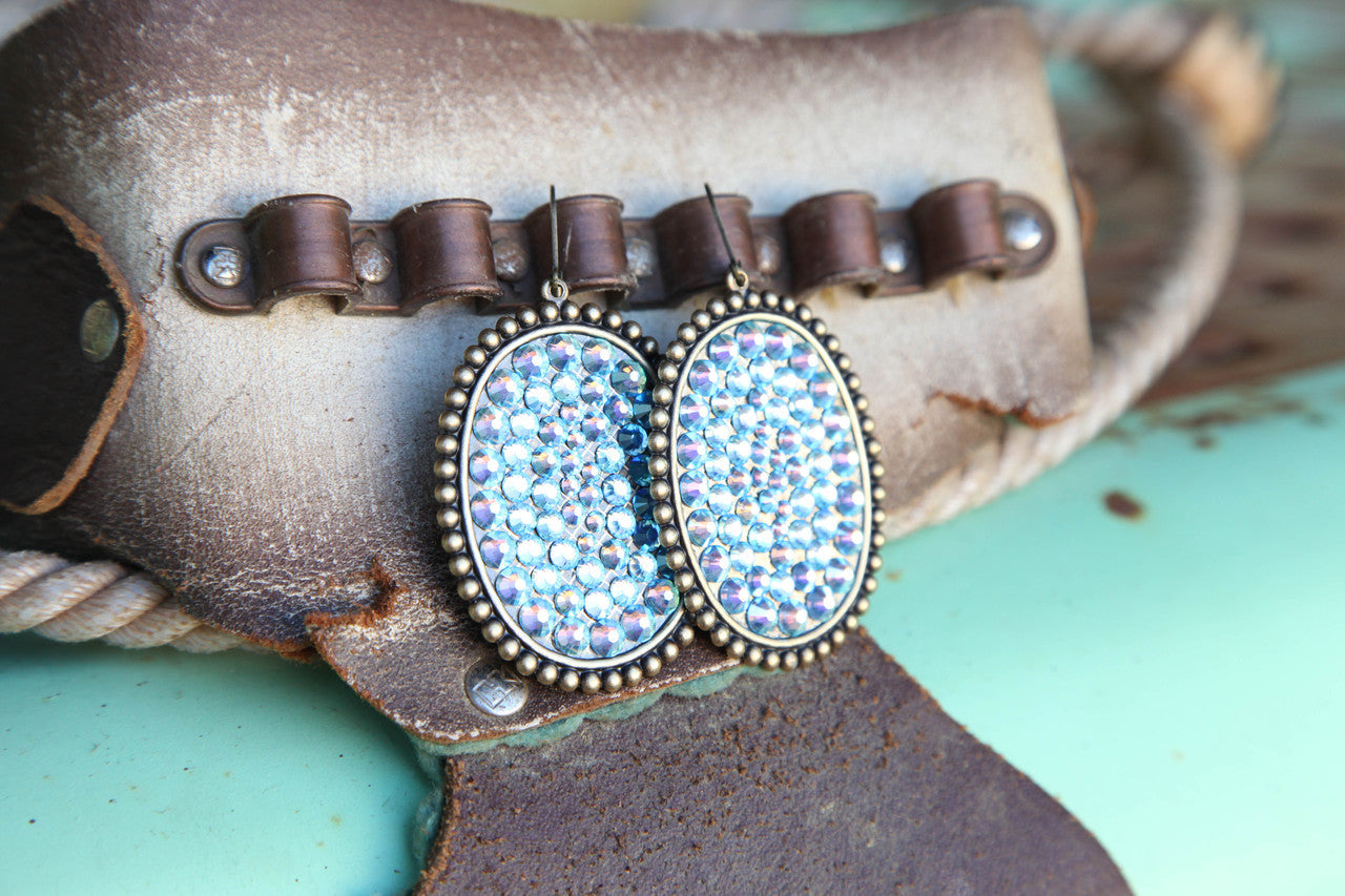 Large Oval Earrings