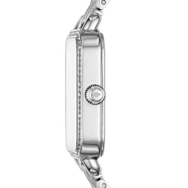 Micah Three-Hand Stainless Steel Watch