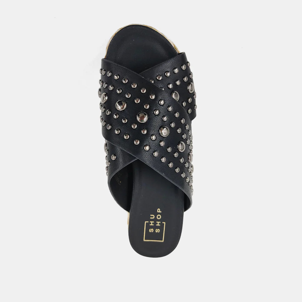 Kaia Black Matte Platform
