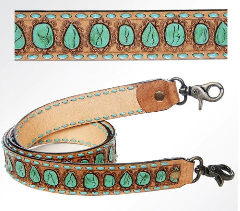 Tooled Leather Straps