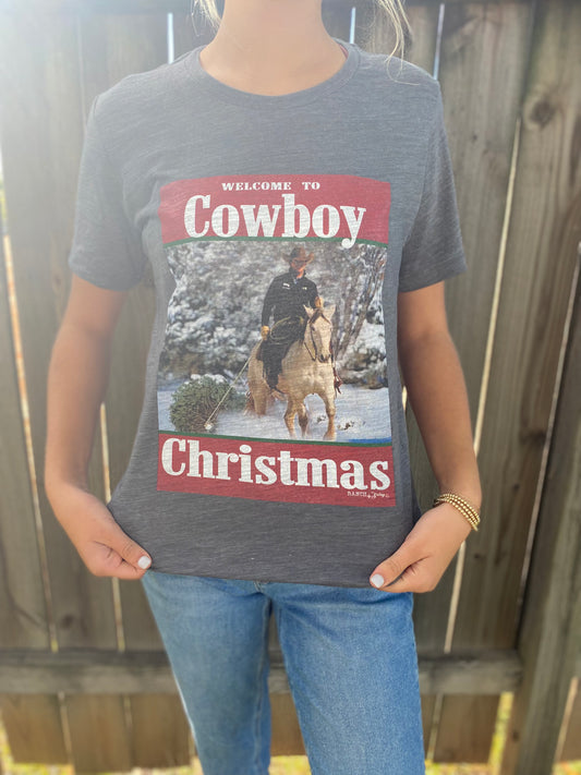 Cowboy Christmas Tee
