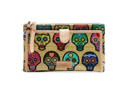 Consuela store Sugar skulls Wristlet wallet