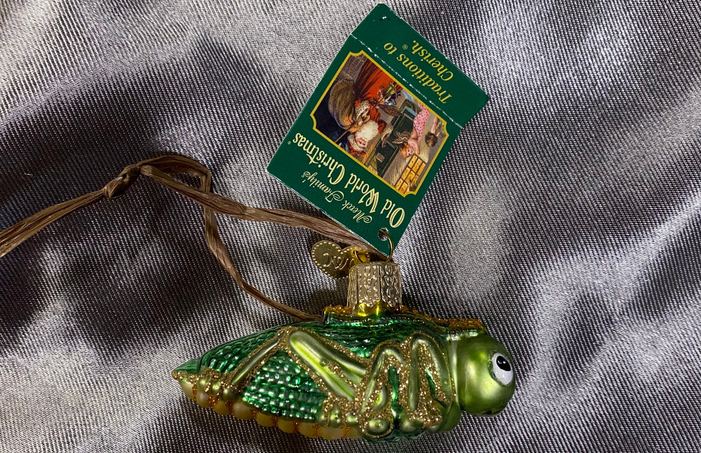 Grasshopper Ornament
