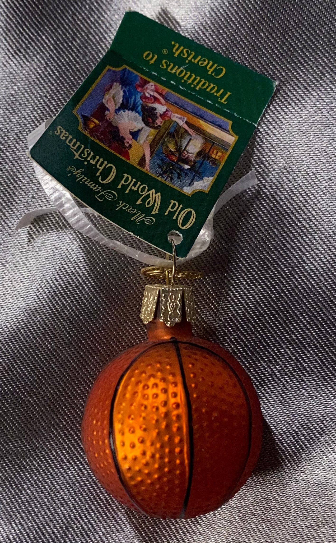 Miniature Sport Ball Ornament