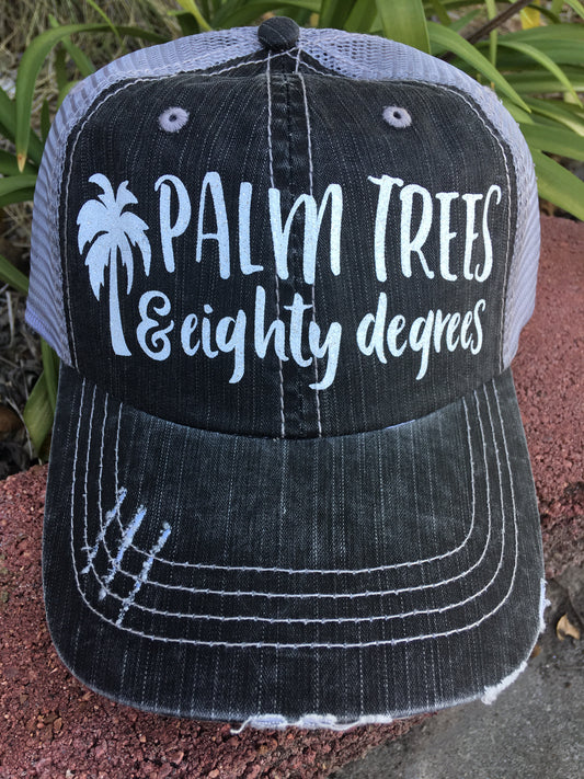 Palm Trees and Eighty Degrees Cap