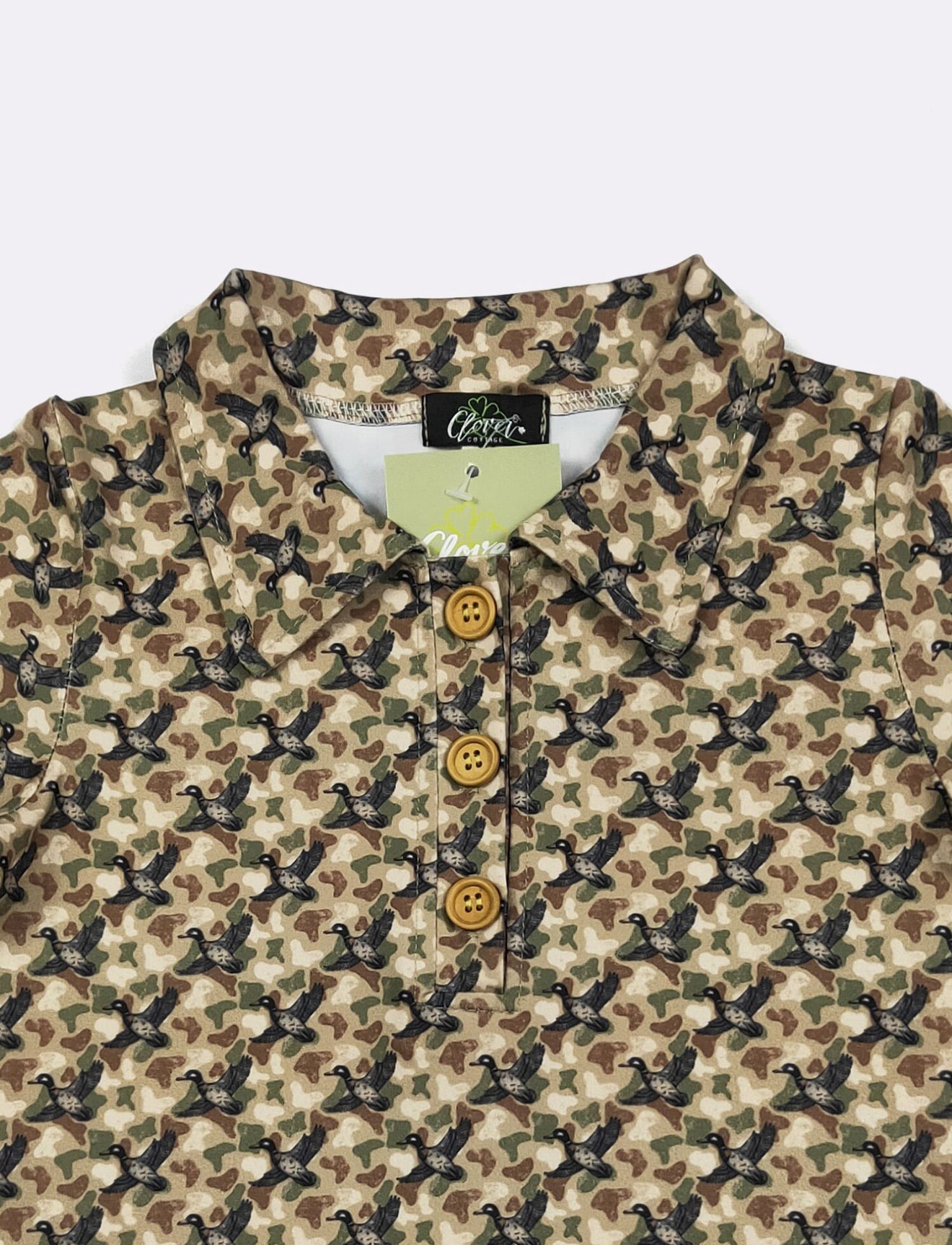 Duck Camo Boy’s Polo
