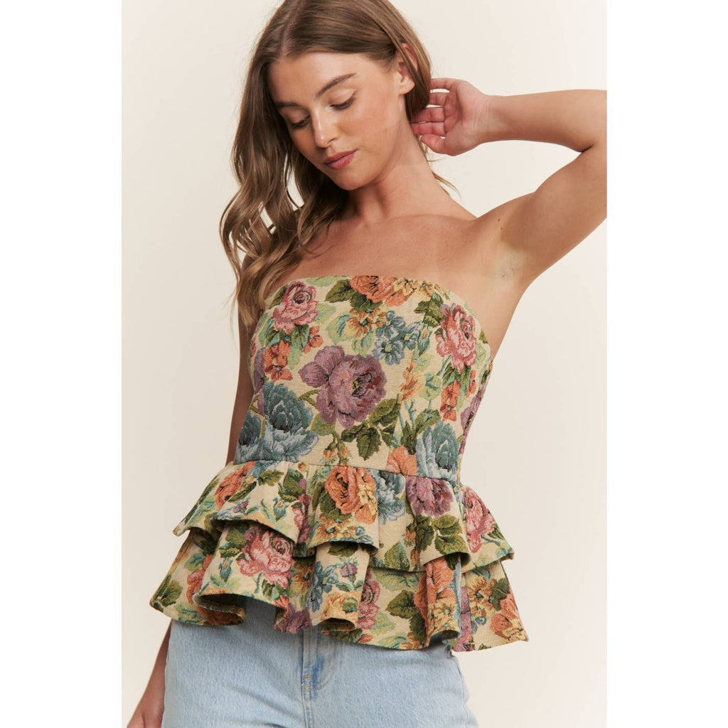 The Vintage Floral Top