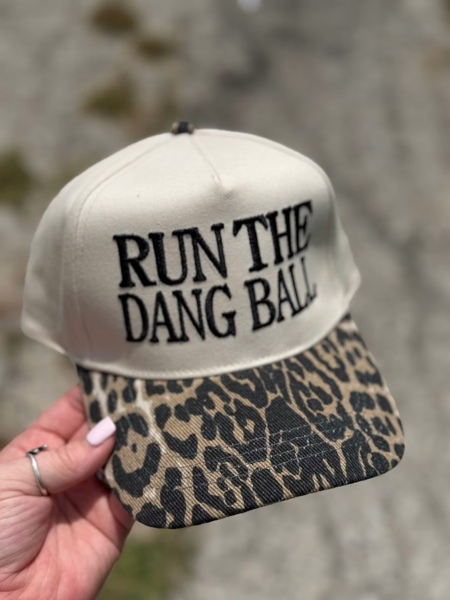 "Run The Dang Ball" Trucker