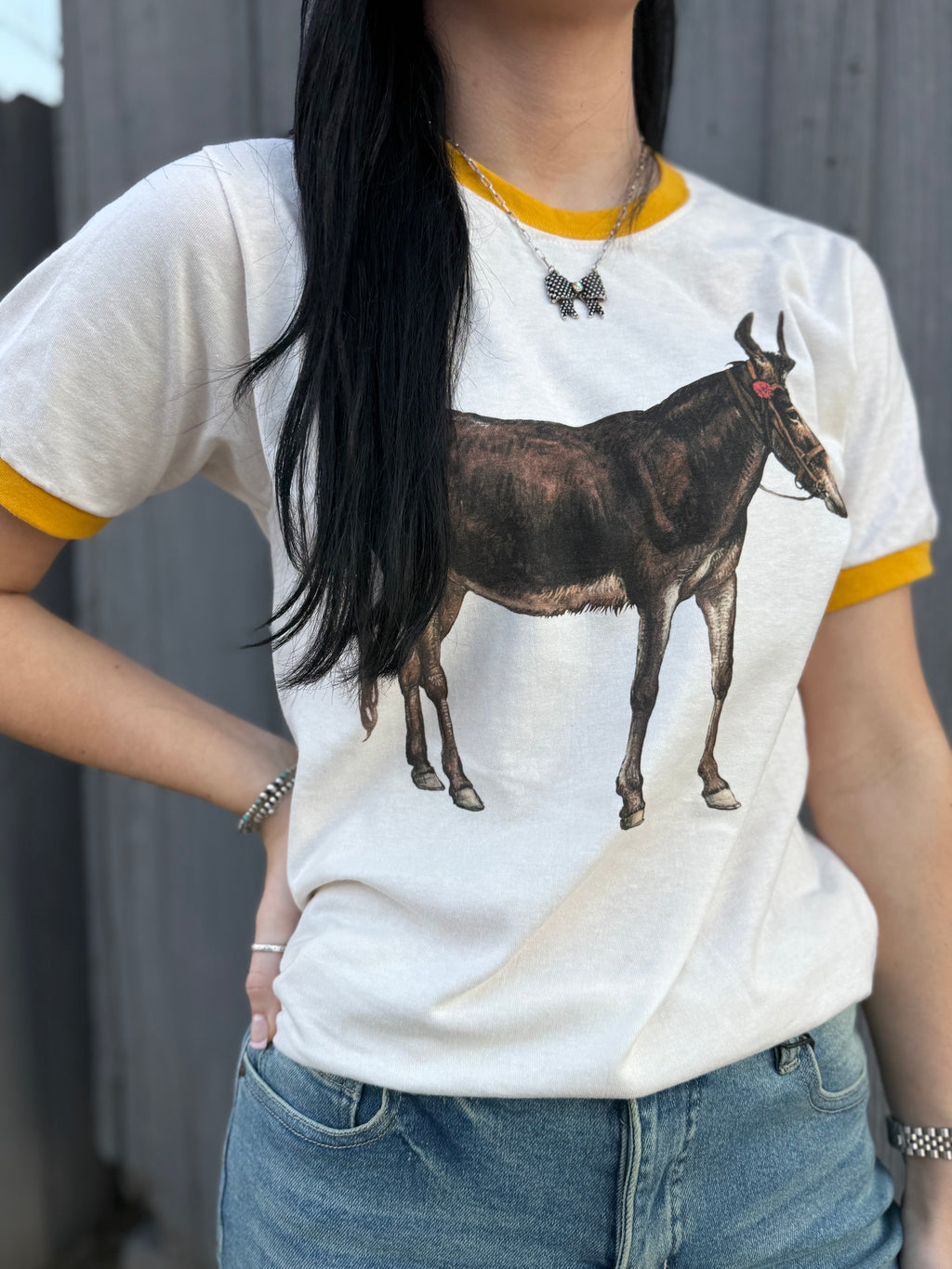 Donkey Ringer Tee
