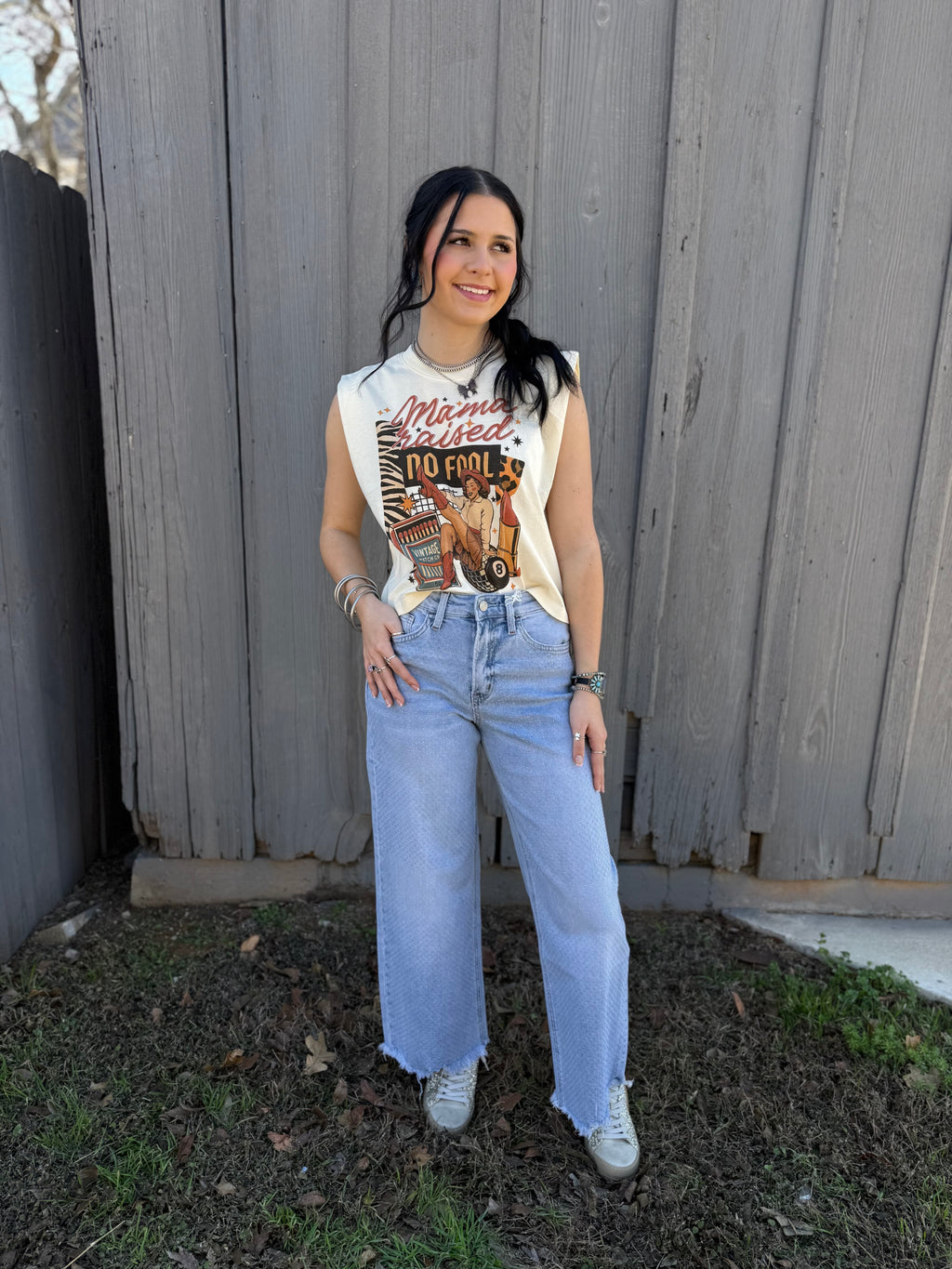 Mama Raised Muscle Tee