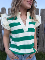 The Kelly Green Blouse