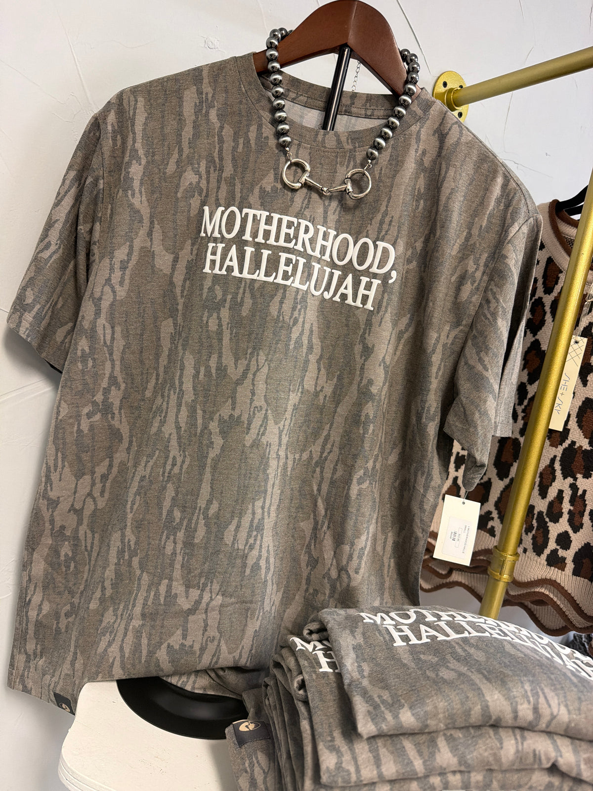 Motherhood Hallelujah Tee