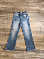 High Rise Slim Straight Jean