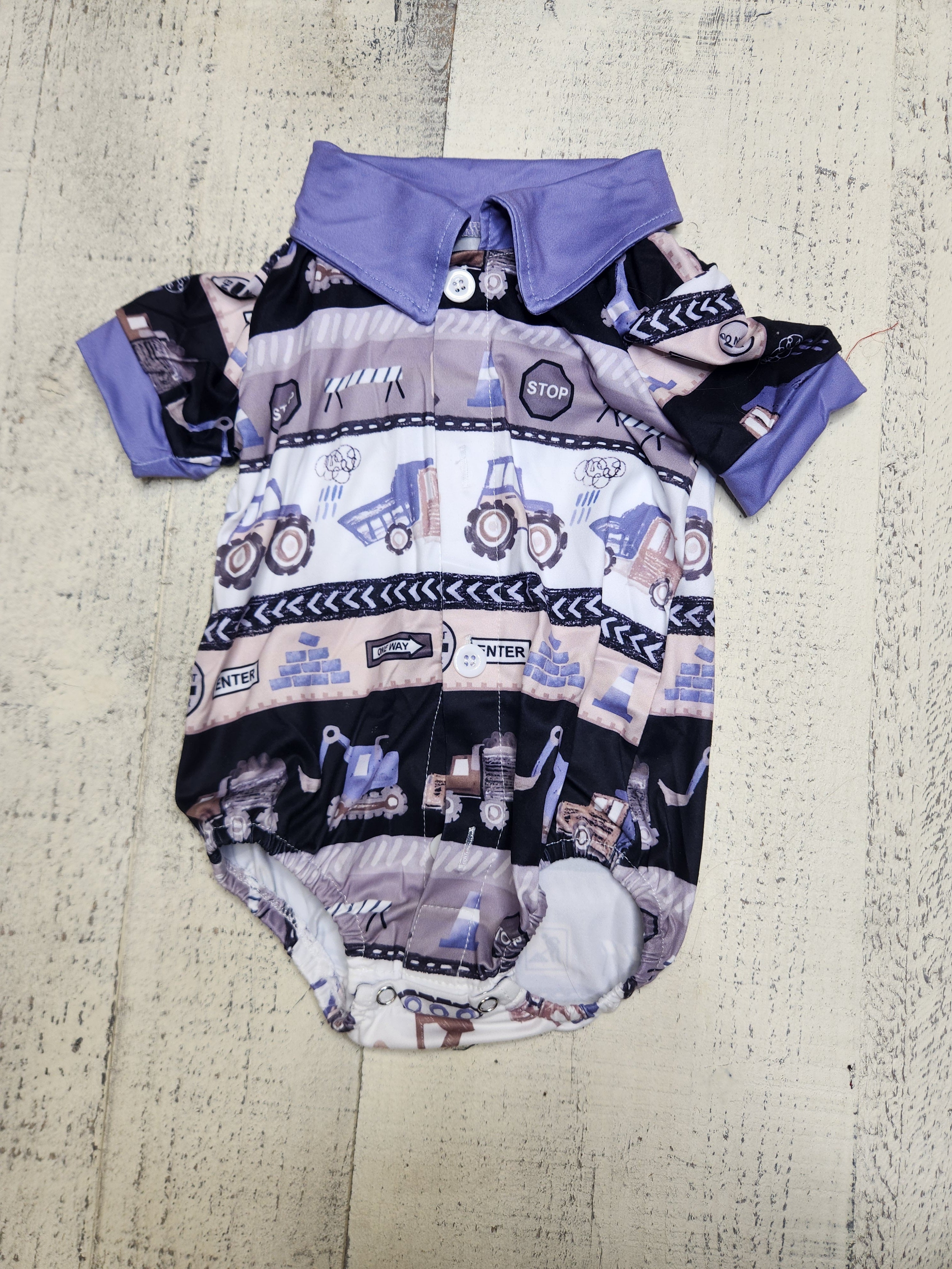 Construction Zone Onesie