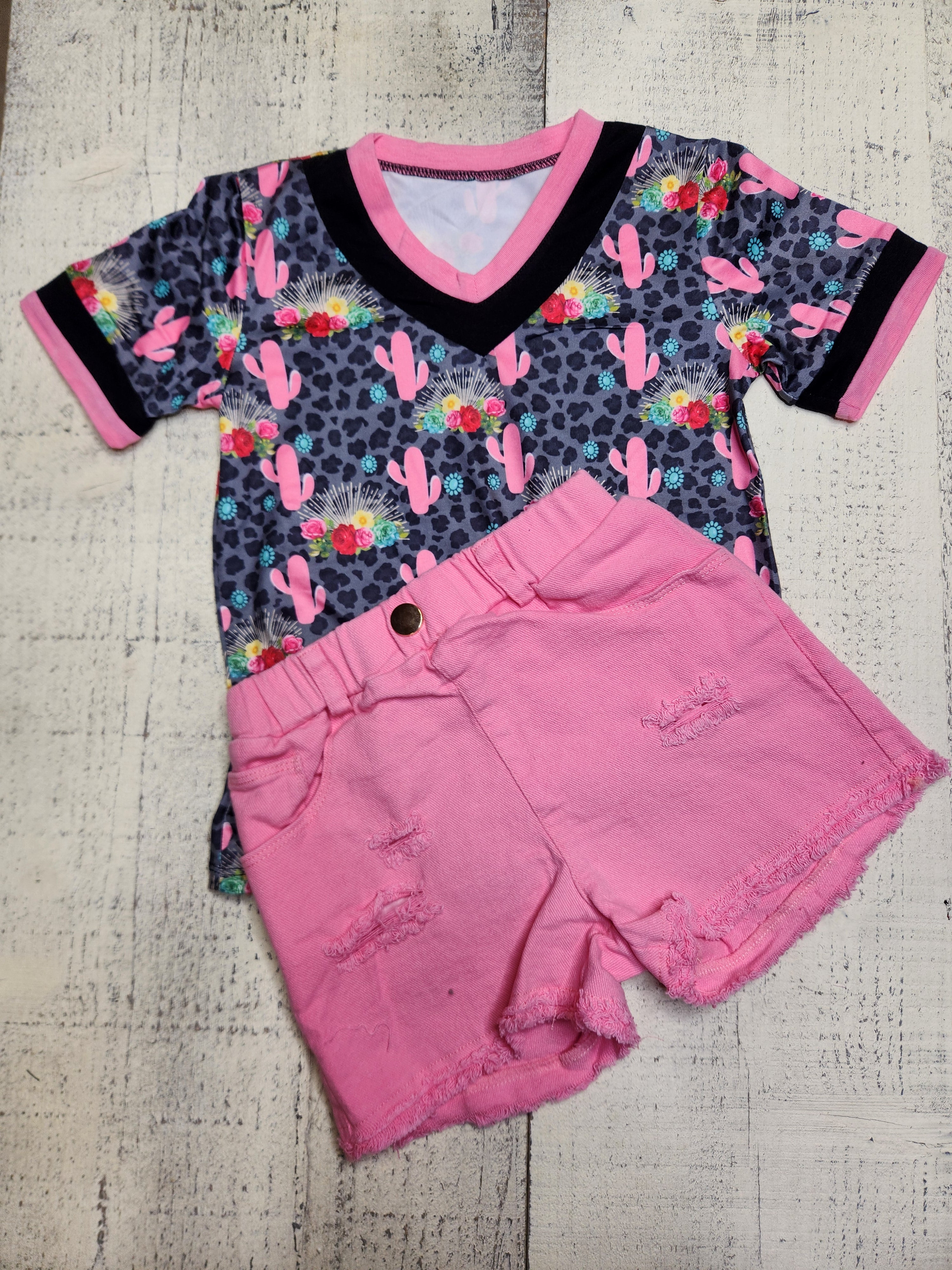 Gypsy Cactus Top/Short Set