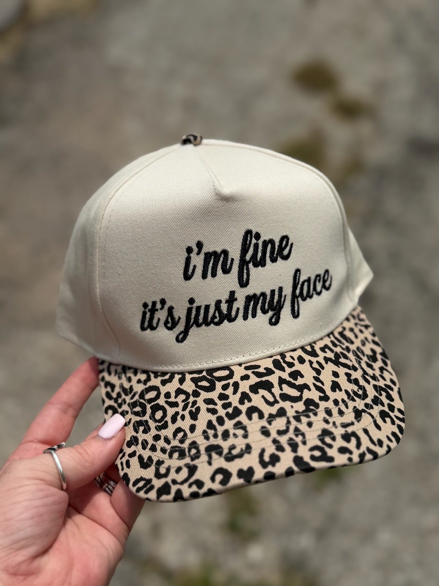 Just My Face Trucker