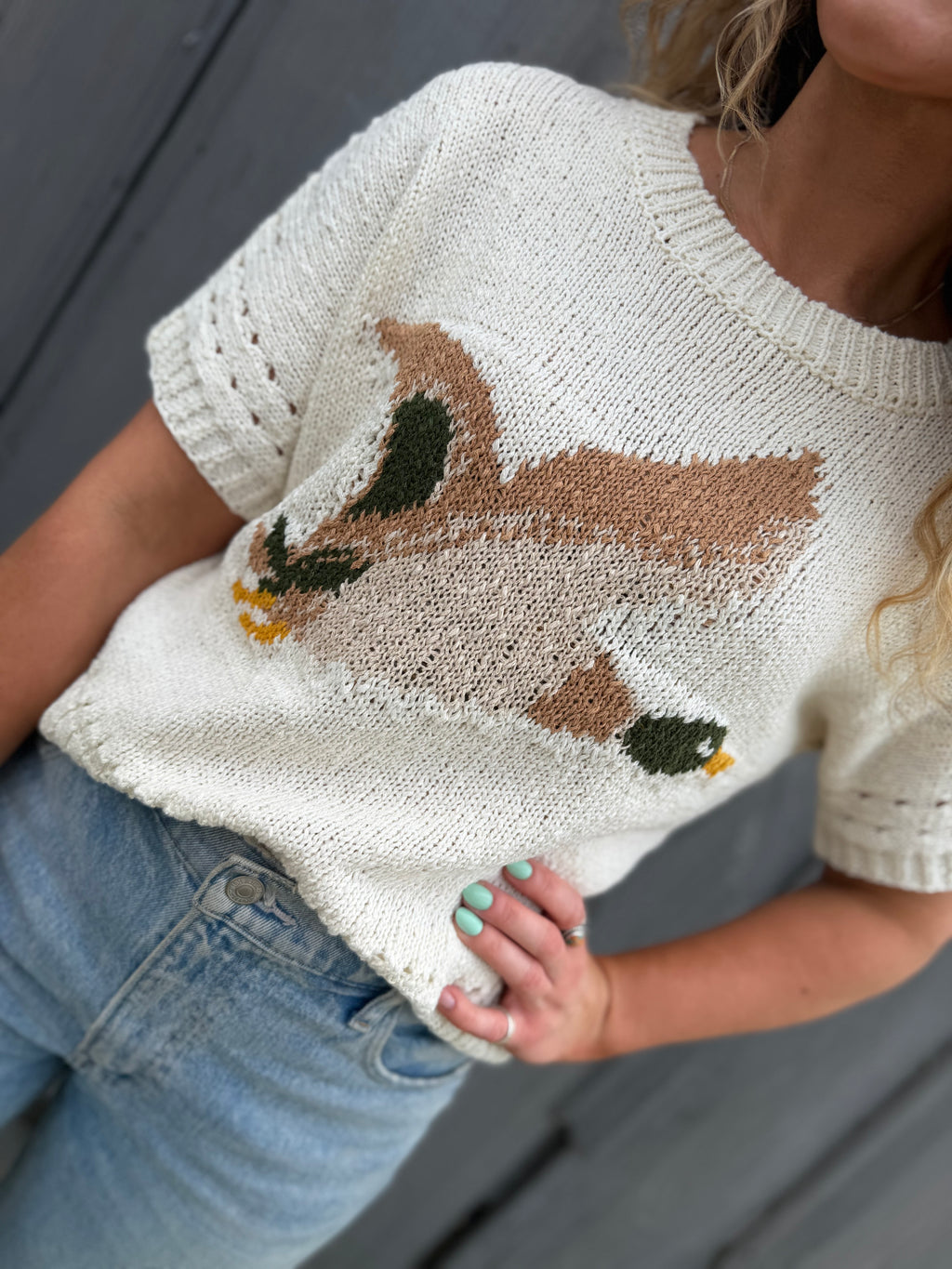 The Knitted Mallard Sweater