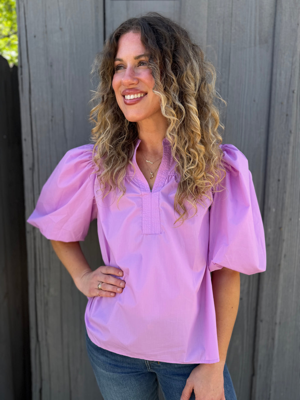 The Poplin Top