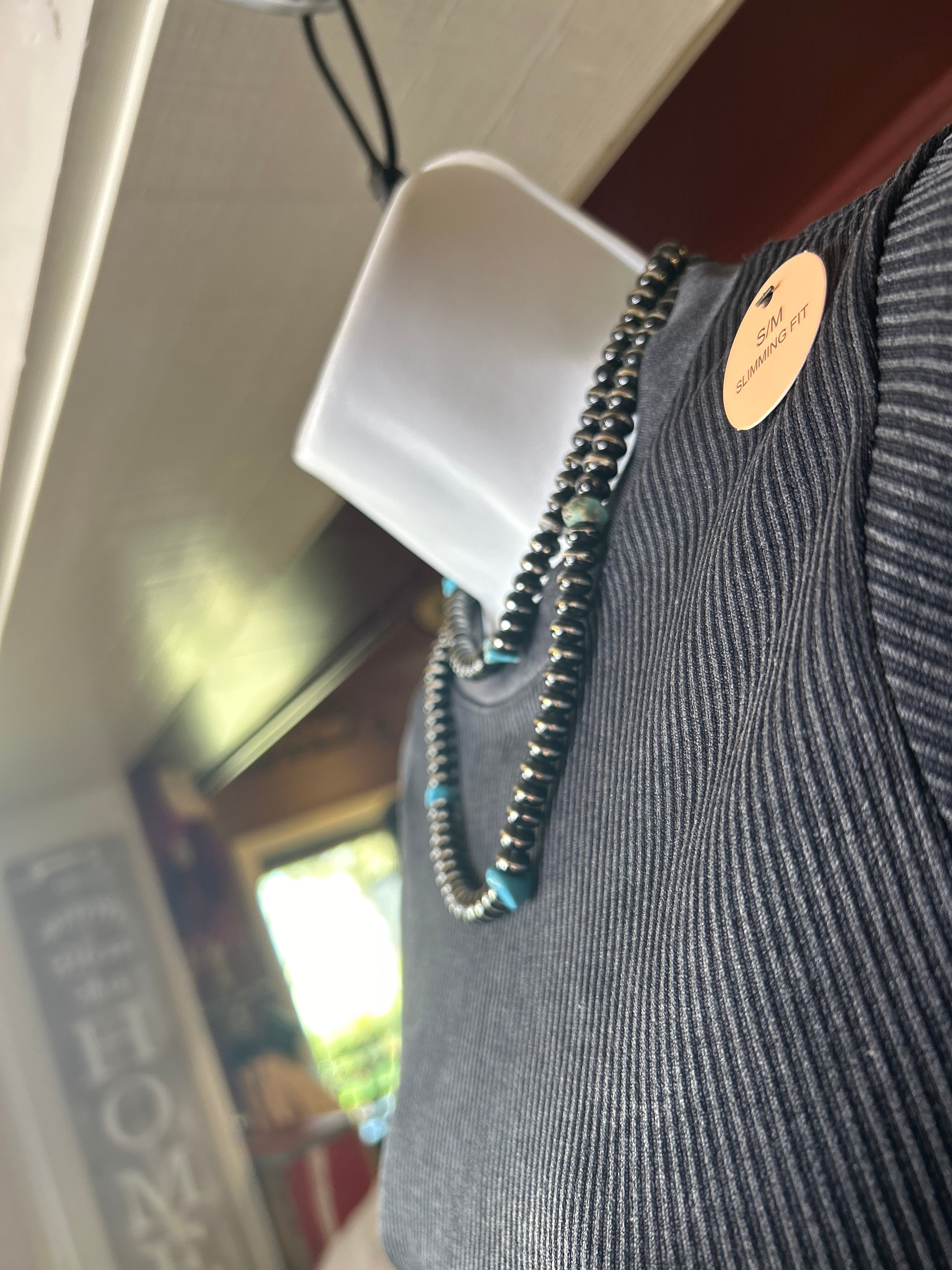 Black Short Sleeve Top