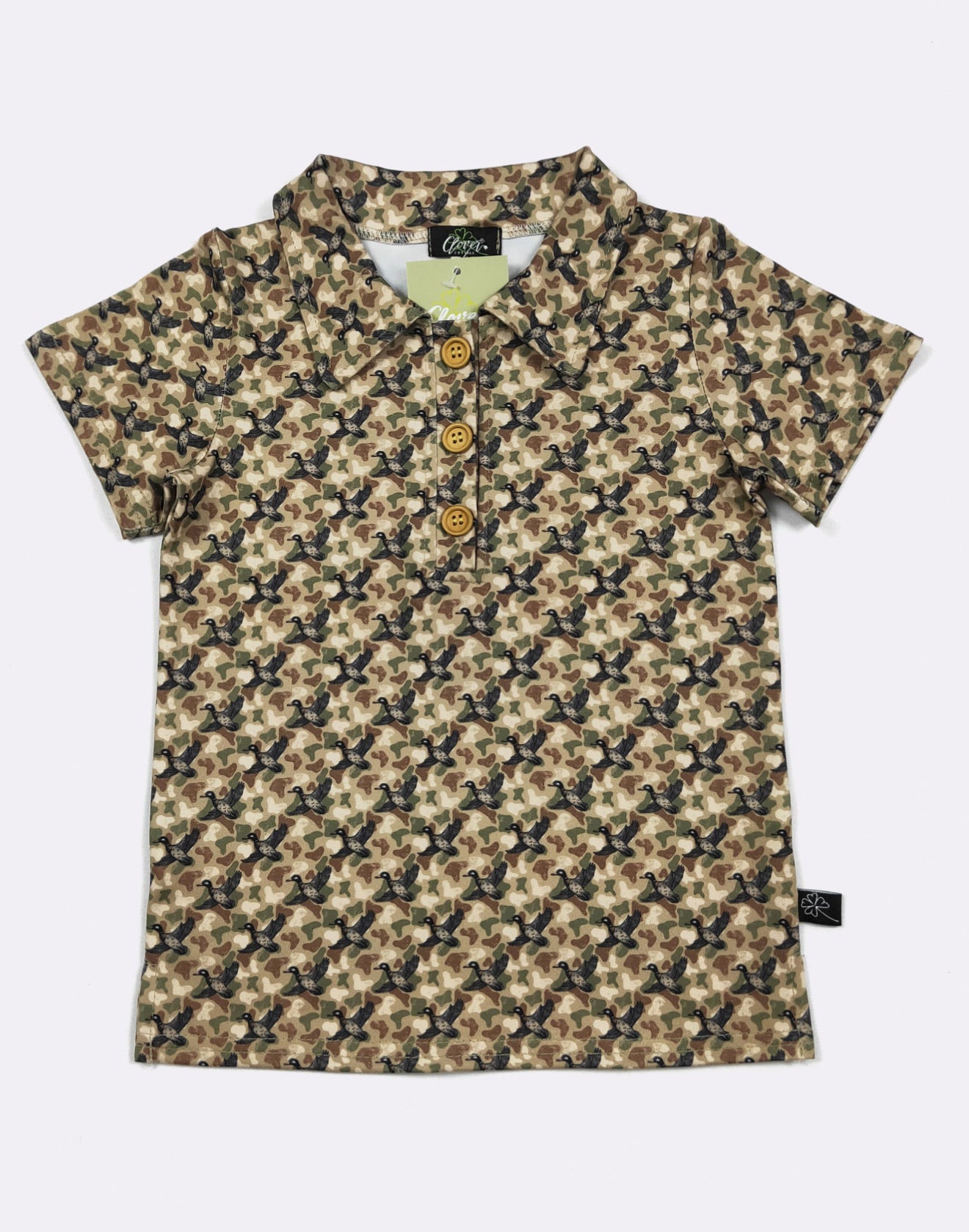 Duck Camo Boy’s Polo