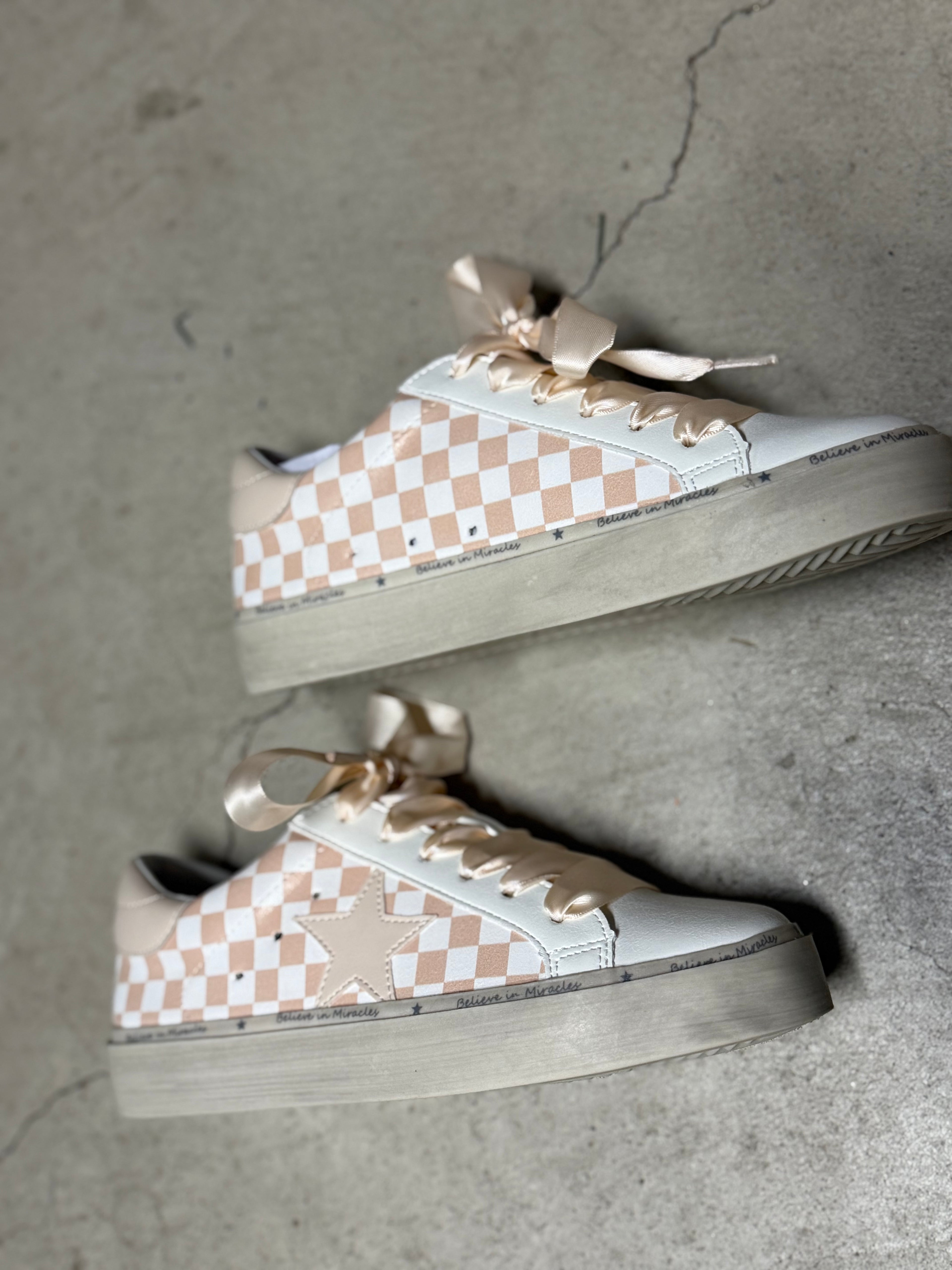 Gaby Checkered Tenny