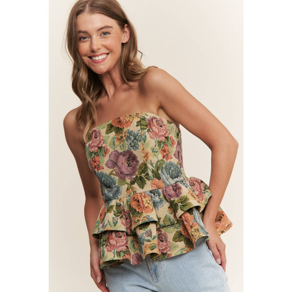 The Vintage Floral Top