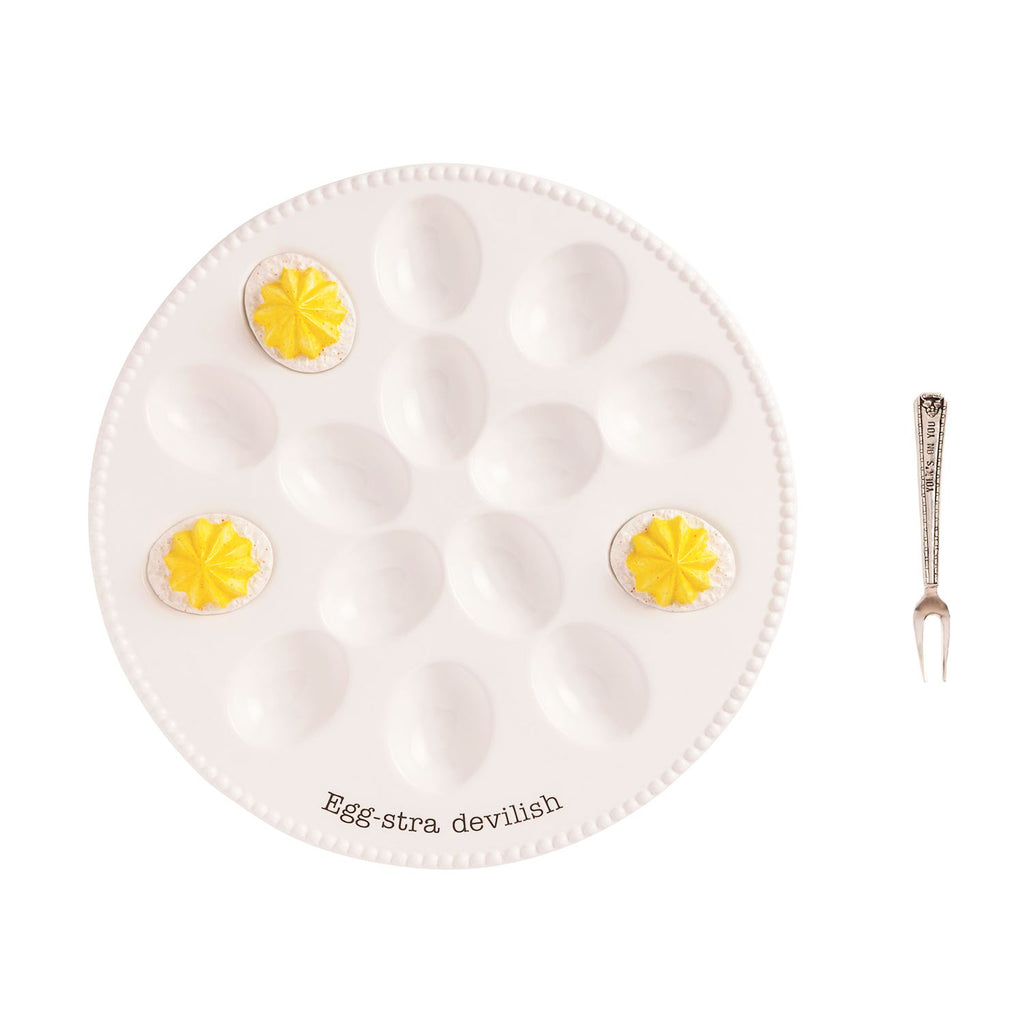 Deviled Egg Icon Platter Set