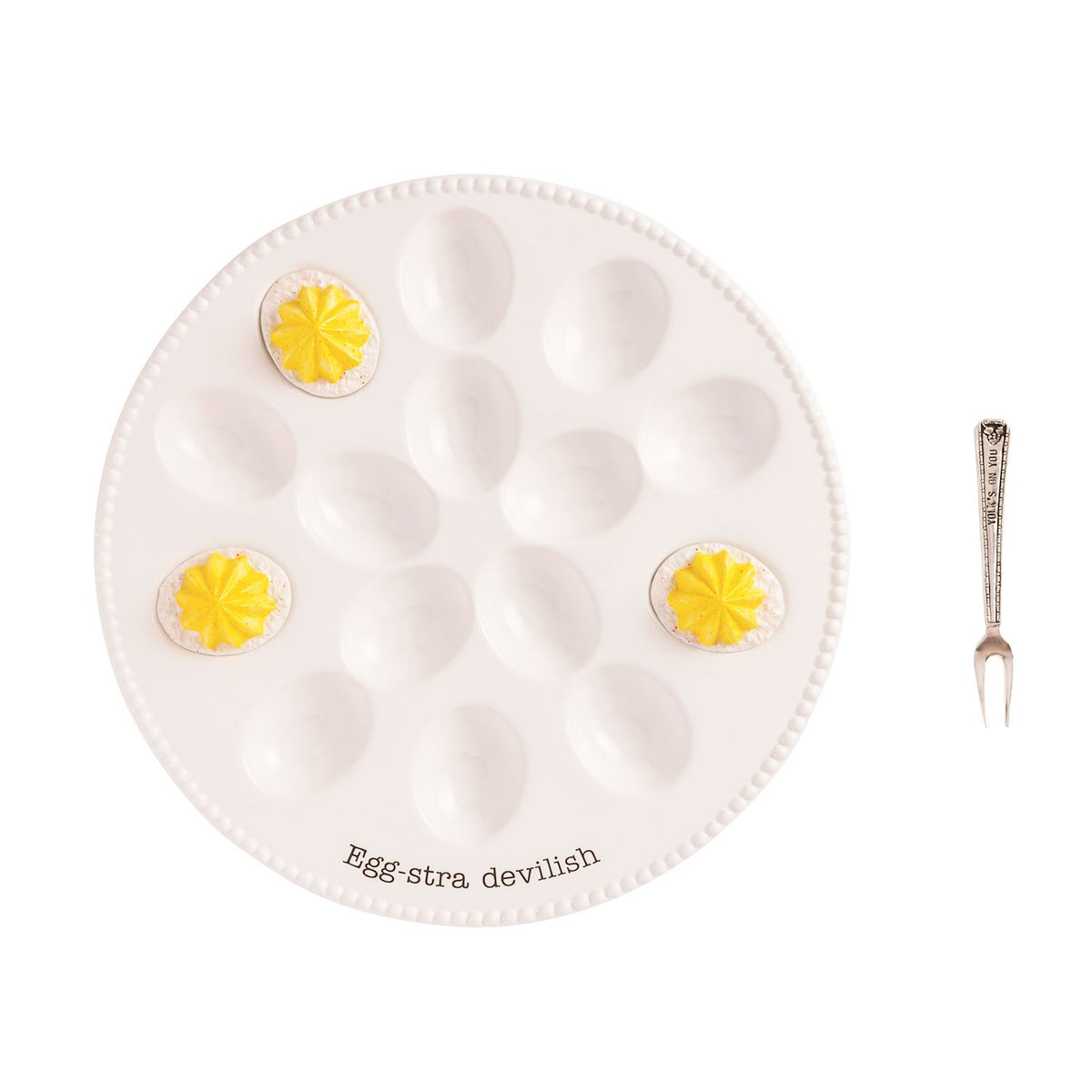 Deviled Egg Icon Platter Set