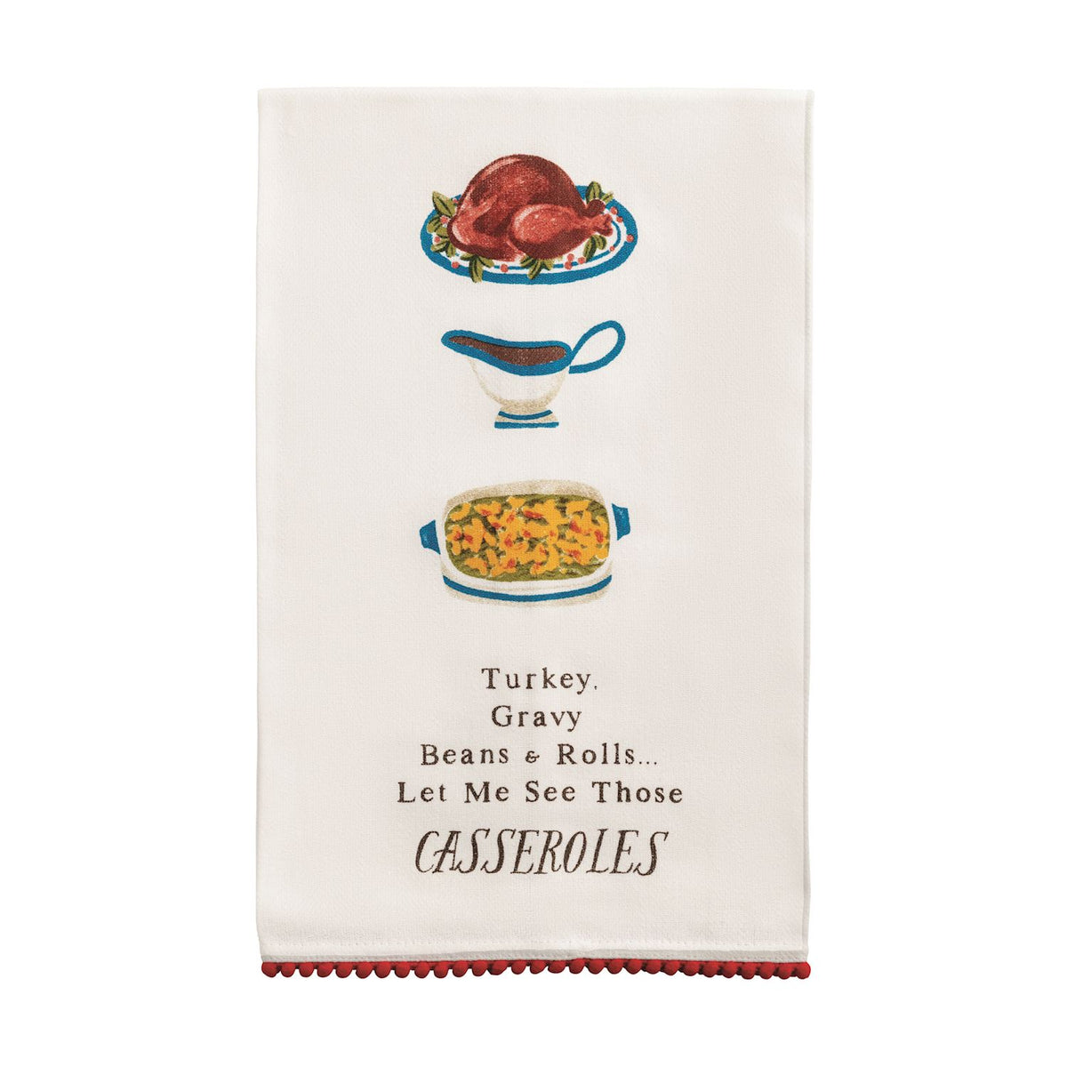 Casserole Pom Towel