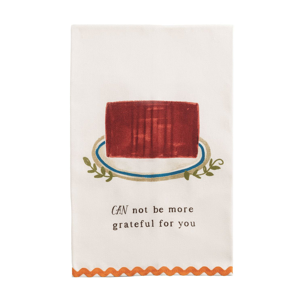 Cranberry Ric-Rac Towel