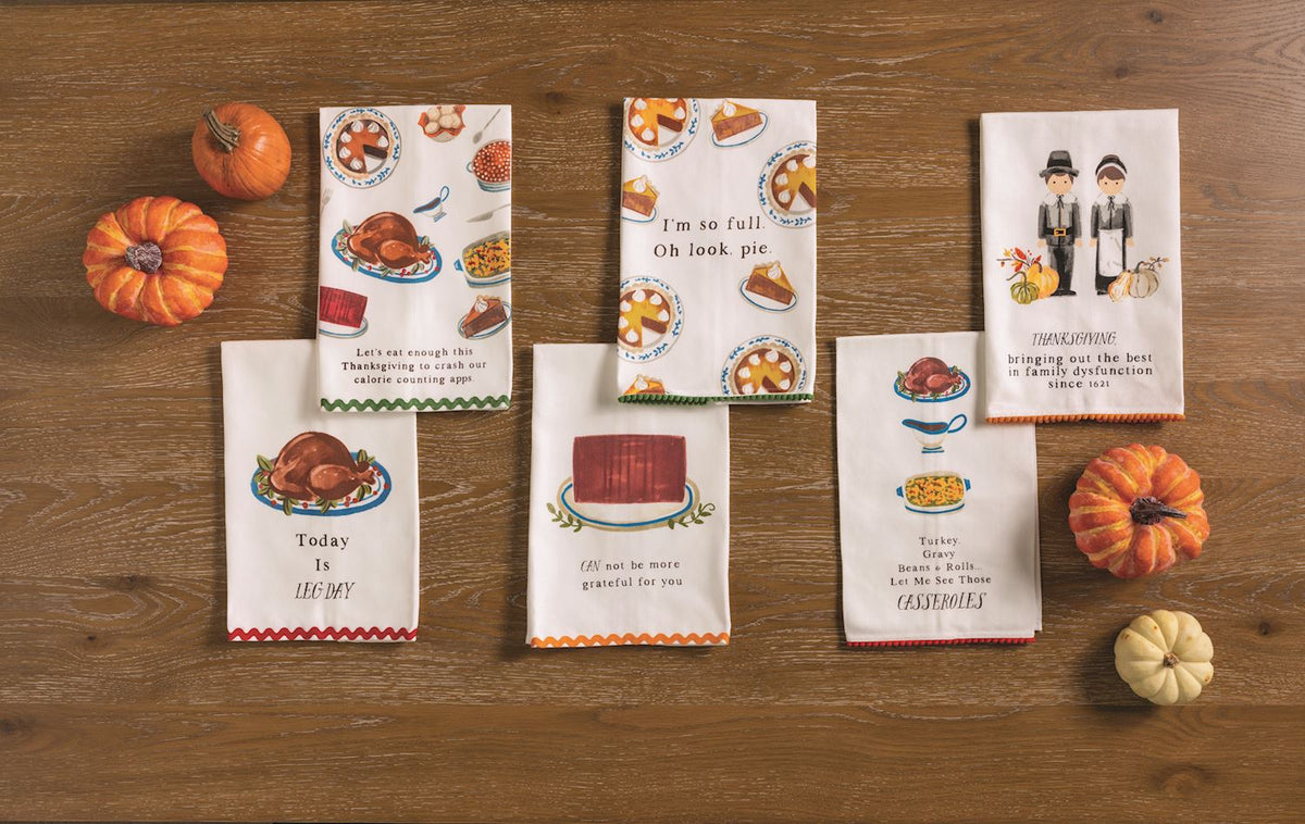 Cranberry Ric-Rac Towel
