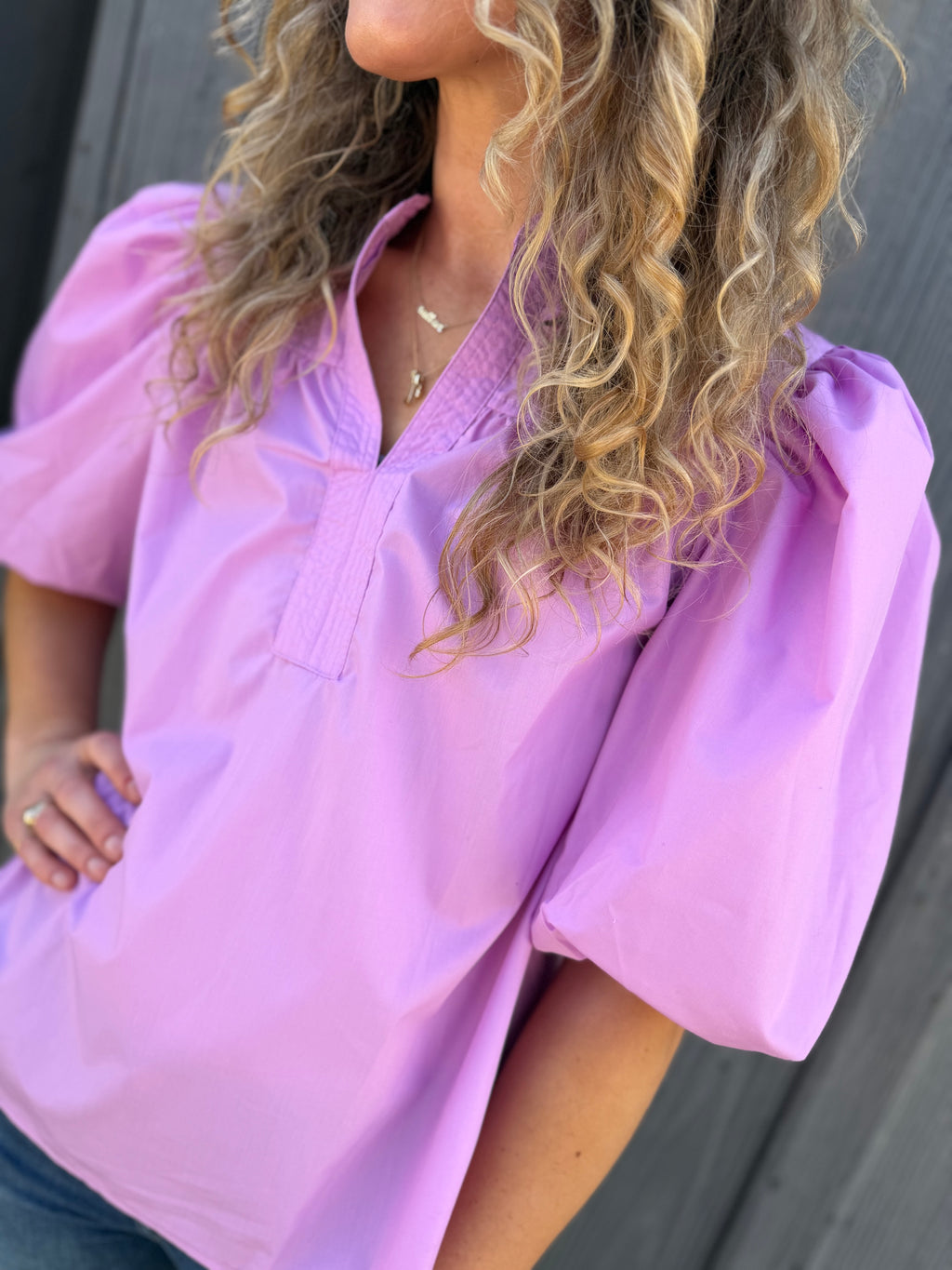 The Poplin Top
