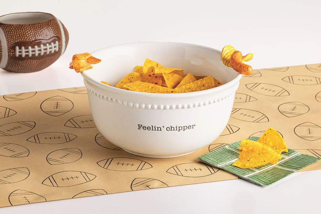 Chip Icon Serving Bowl