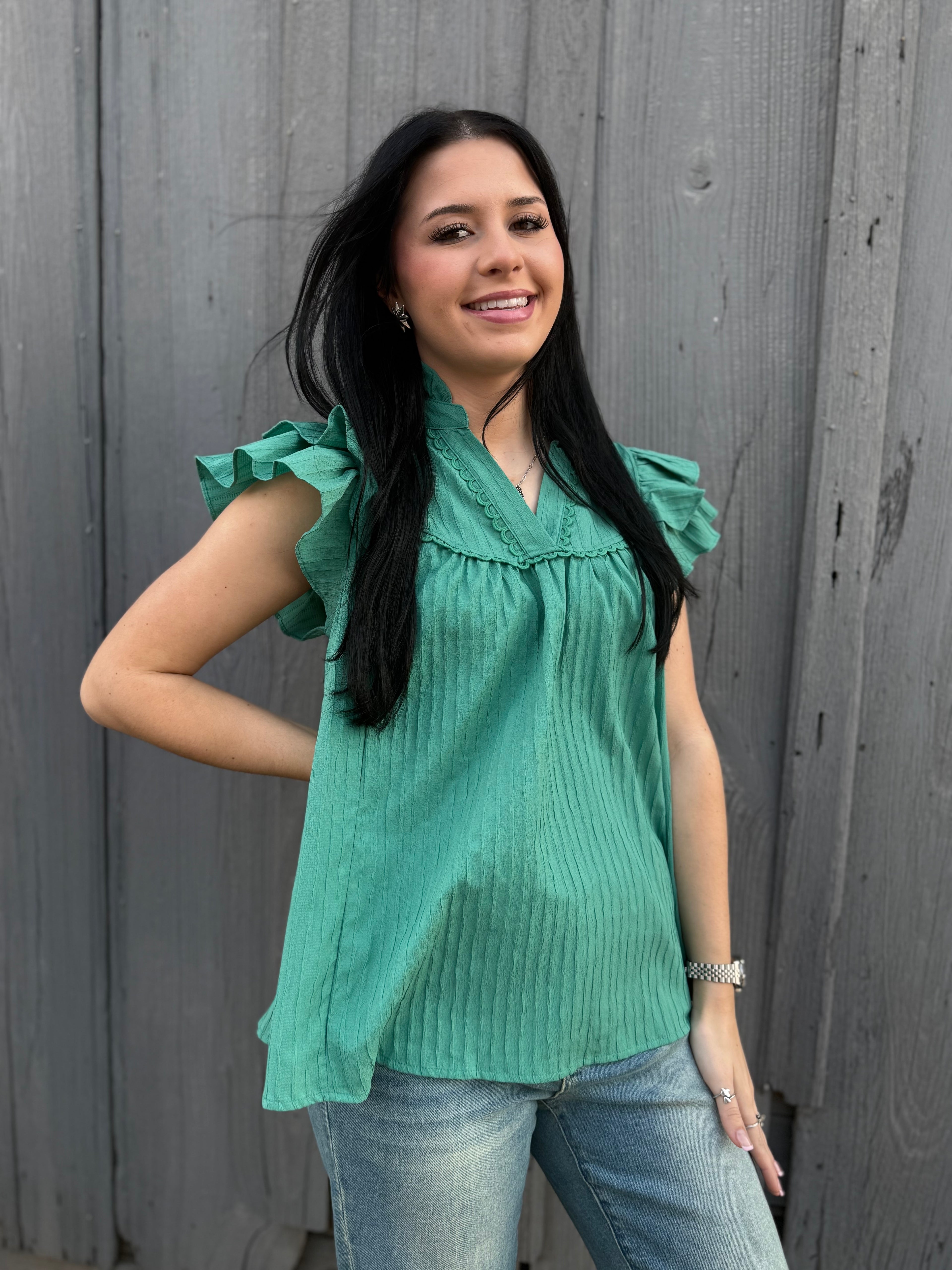 The Jade Blouse