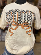 CHECKERED SPOOKY TEE