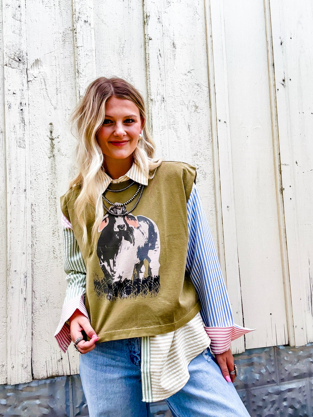 The Brahman Bull Muscle Tee