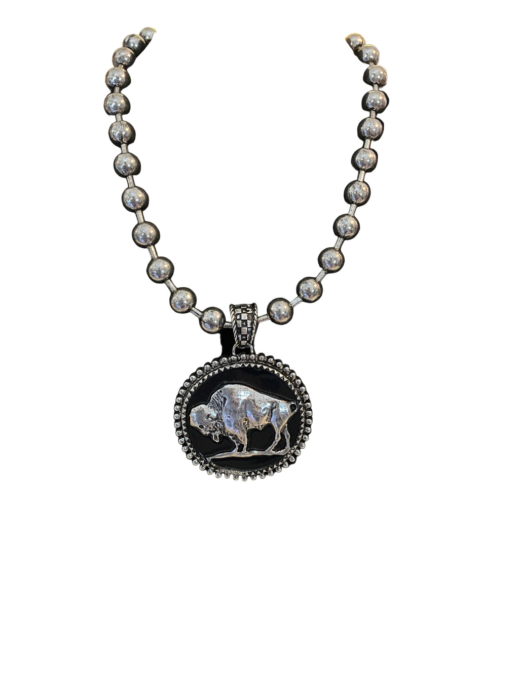 Bulky Portrait Necklace