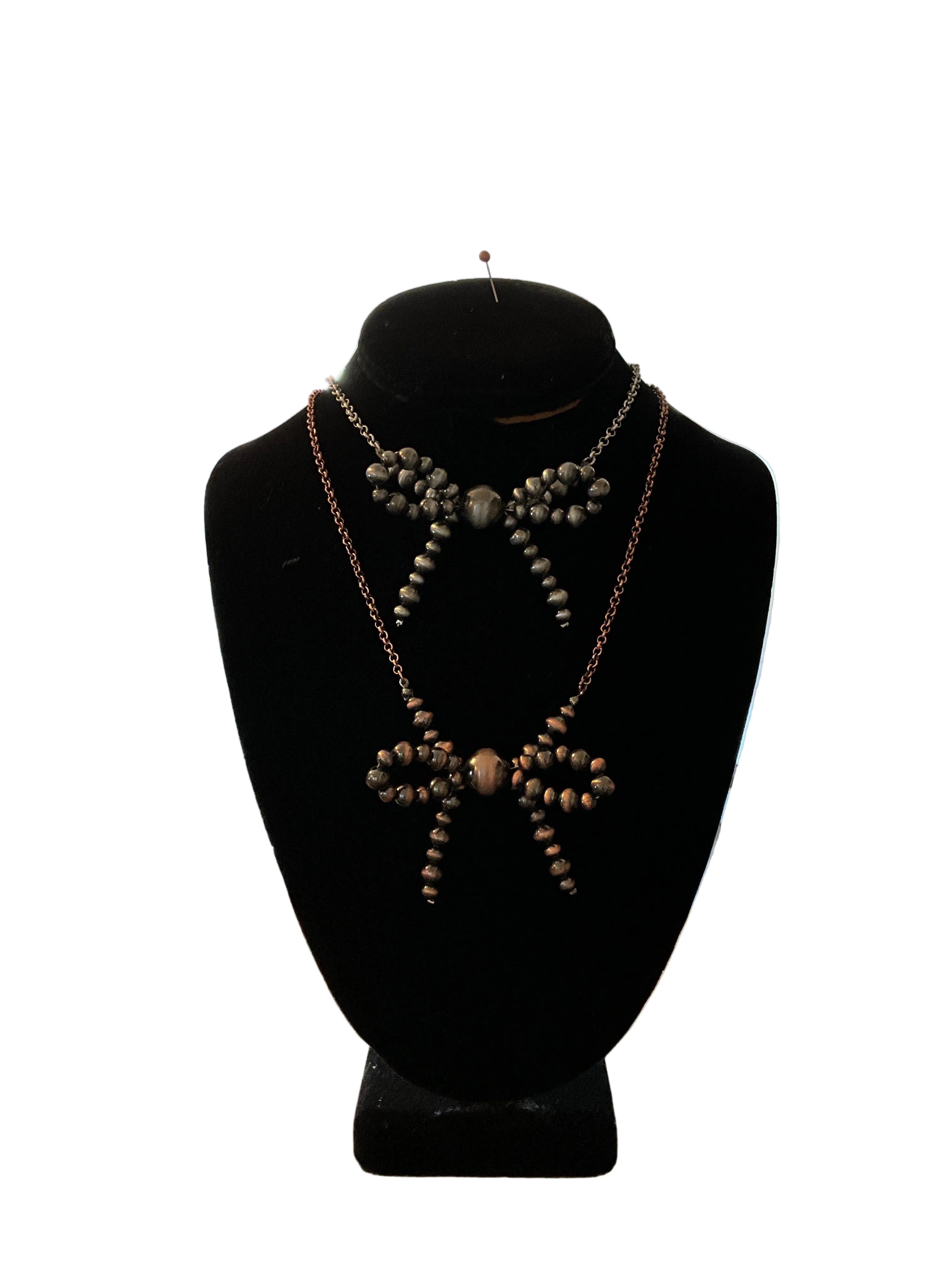 Small Chain Navajo Bow Necklace