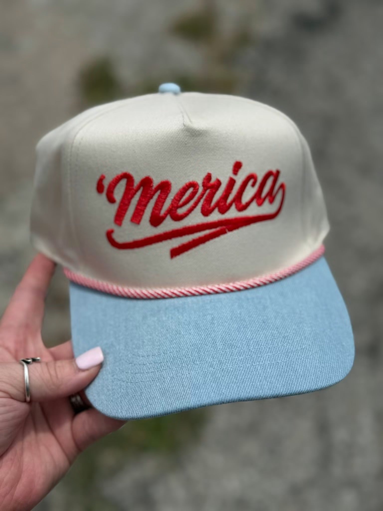 "Merica" Trucker Hat